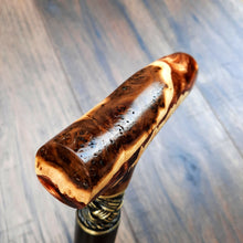 Load image into Gallery viewer, Cane Walking Stick Burl Hybrid Acryl Wood Reed Wooden Walking Cane Sticks Walking Sticks Handcrafted Handmade Cane Exclusive S6