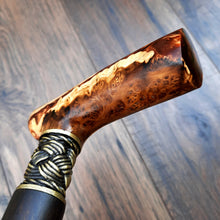 Load image into Gallery viewer, Cane Walking Stick Burl Hybrid Acryl Wood Reed Wooden Walking Cane Sticks Walking Sticks Handcrafted Handmade Cane Exclusive S6