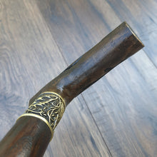 Load image into Gallery viewer, Cane Walking Stick Burl Hybrid Acryl Wood Reed Wooden Walking Cane Sticks Walking Sticks Handcrafted Handmade Cane Exclusive S17