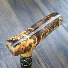 Load image into Gallery viewer, Cane Walking Stick Burl Hybrid Acryl Wood Reed Wooden Walking Cane Sticks Walking Sticks Handcrafted Handmade Cane Exclusive S28