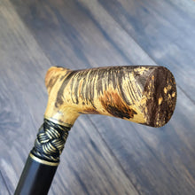 Load image into Gallery viewer, Cane Walking Stick Burl Hybrid Acryl Wood Reed Wooden Walking Cane Sticks Walking Sticks Handcrafted Handmade Cane Exclusive S28