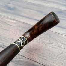 Load image into Gallery viewer, Cane Walking Stick Burl Hybrid Acryl Wood Reed Wooden Walking Cane Sticks Walking Sticks Handcrafted Handmade Cane Exclusive S45