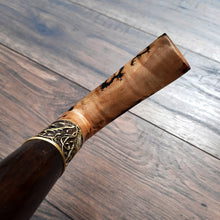 Load image into Gallery viewer, Cane Walking Stick Burl Hybrid Acryl Wood Reed Wooden Walking Cane Sticks Walking Sticks Handcrafted Handmade Cane Exclusive S50