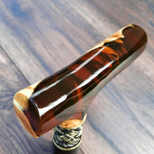 Load image into Gallery viewer, Copy of Copy of Copy of Copy of Cane Walking Stick Burl Hybrid Acryl Wood Reed Wooden Walking Cane Sticks Walking Sticks Handcrafted Handmade Cane Exclusive S60
