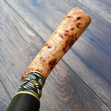 Load image into Gallery viewer, Copy of Copy of Copy of Copy of Copy of Copy of Copy of Copy of Copy of Copy of Copy of Cane Walking Stick Burl Hybrid Acryl Wood Reed Wooden Walking Cane Sticks Walking Sticks Handcrafted Handmade Cane Exclusive S67