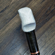 Load image into Gallery viewer, Gift Cane Walking Stick Canes Sticks Reed Staff Wood Wooden Hand-Carved Carving Handmade Cane Accessories ( Eagle Head White )