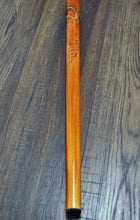 Load image into Gallery viewer, Gift Cane Walking Stick Canes Sticks Reed Staff Wood Wooden Hand-Carved Carving Handmade Cane Accessories ( Cockatoo Parrot Orange )