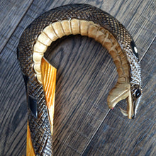 Load image into Gallery viewer, Gift Cane Walking Stick Canes Sticks Reed Staff Wood Wooden Hand-Carved Carving Handmade Cane Accessories ( Cobra )