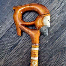 Load image into Gallery viewer, Gift Cane Walking Stick Canes Sticks Reed Staff Wood Wooden Hand-Carved Carving Handmade Cane Accessories ( Magician )