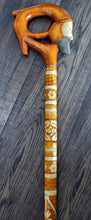 Load image into Gallery viewer, Gift Cane Walking Stick Canes Sticks Reed Staff Wood Wooden Hand-Carved Carving Handmade Cane Accessories ( Magician )
