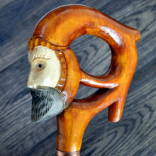 Load image into Gallery viewer, Gift Cane Walking Stick Canes Sticks Reed Staff Wood Wooden Hand-Carved Carving Handmade Cane Accessories ( Magician )