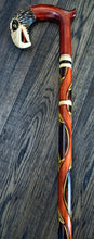 Load image into Gallery viewer, Gift Cane Walking Stick Canes Sticks Reed Staff Wood Wooden Hand-Carved Carving Handmade Cane Accessories ( Eagle )