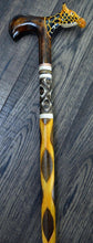 Load image into Gallery viewer, Gift Cane Walking Stick Canes Sticks Reed Staff Wood Wooden Hand-Carved Carving Handmade Cane Accessories ( Giraffe )