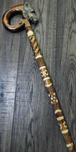 Load image into Gallery viewer, Gift Cane Walking Stick Canes Sticks Reed Staff Wood Wooden Hand-Carved Carving Handmade Cane Accessories ( Boar new )
