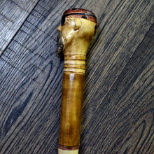 Load image into Gallery viewer, Gift Cane Walking Stick Canes Sticks Reed Staff Wood Wooden Hand-Carved Carving Handmade Cane Accessories ( Pirate )