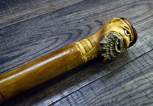 Load image into Gallery viewer, Gift Cane Walking Stick Canes Sticks Reed Staff Wood Wooden Hand-Carved Carving Handmade Cane Accessories ( Pirate )
