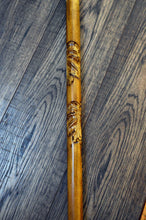 Load image into Gallery viewer, Gift Cane Walking Stick Canes Sticks Reed Staff Wood Wooden Hand-Carved Carving Handmade Cane Accessories ( Lion with hendle )