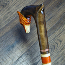 Load image into Gallery viewer, Gift Cane Walking Stick Canes Sticks Reed Staff Wood Wooden Hand-Carved Carving Handmade Cane Accessories ( Fox new )