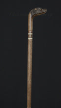 Load and play video in Gallery viewer, Gift Cane Walking Stick Canes Sticks Reed Staff Wood Wooden Hand-Carved Carving Handmade Cane  Accessories ( Otter )
