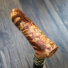 Load image into Gallery viewer, Cane Walking Stick Burl Hybrid Acryl Wood Reed Wooden Walking Cane Sticks Walking Sticks Handcrafted Handmade Cane Exclusive S11
