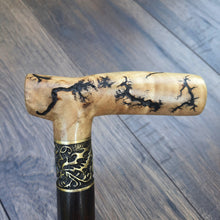 Load image into Gallery viewer, Cane Walking Stick Burl Hybrid Acryl Wood Reed Wooden Walking Cane Sticks Walking Sticks Handcrafted Handmade Cane Exclusive S23
