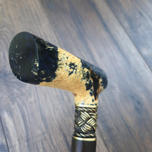 Load image into Gallery viewer, Cane Walking Stick Burl Hybrid Acryl Wood Reed Wooden Walking Cane Sticks Walking Sticks Handcrafted Handmade Cane Exclusive S25
