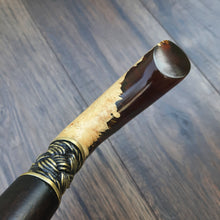 Load image into Gallery viewer, Cane Walking Stick Burl Hybrid Acryl Wood Reed Wooden Walking Cane Sticks Walking Sticks Handcrafted Handmade Cane Exclusive S30
