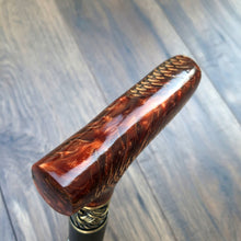 Load image into Gallery viewer, Cane Walking Stick Burl Hybrid Acryl Wood Reed Wooden Walking Cane Sticks Walking Sticks Handcrafted Handmade Cane Exclusive S31
