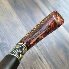 Load image into Gallery viewer, Cane Walking Stick Burl Hybrid Acryl Wood Reed Wooden Walking Cane Sticks Walking Sticks Handcrafted Handmade Cane Exclusive S31
