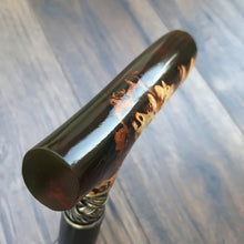 Load image into Gallery viewer, Cane Walking Stick Burl Hybrid Acryl Wood Reed Wooden Walking Cane Sticks Walking Sticks Handcrafted Handmade Cane Exclusive S32
