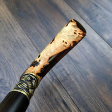Load image into Gallery viewer, Cane Walking Stick Burl Hybrid Acryl Wood Reed Wooden Walking Cane Sticks Walking Sticks Handcrafted Handmade Cane Exclusive S32
