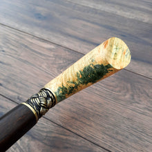 Load image into Gallery viewer, Cane Walking Stick Burl Hybrid Acryl Wood Reed Wooden Walking Cane Sticks Walking Sticks Handcrafted Handmade Cane Exclusive S42
