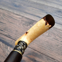 Load image into Gallery viewer, Cane Walking Stick Burl Hybrid Acryl Wood Reed Wooden Walking Cane Sticks Walking Sticks Handcrafted Handmade Cane Exclusive S49
