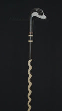 Load and play video in Gallery viewer, Gift Cane Walking Stick Canes Sticks Reed Staff Wood Wooden Hand-Carved Carving Handmade Cane  Accessories ( Badger )
