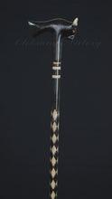 Load and play video in Gallery viewer, Gift Cane Walking Stick Canes Sticks Reed Staff Wood Wooden Hand-Carved Carving Handmade Cane Accessories ( Bull axe)
