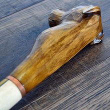 Load image into Gallery viewer, Gift Cane Walking Stick Canes Sticks Reed Staff Wood Wooden Hand-Carved Carving Handmade Cane  Accessories ( Bulldog )
