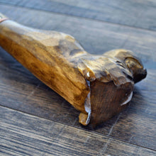 Load image into Gallery viewer, Gift Cane Walking Stick Canes Sticks Reed Staff Wood Wooden Hand-Carved Carving Handmade Cane  Accessories ( Bulldog )
