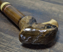 Load image into Gallery viewer, Gift Cane Walking Stick Canes Sticks Reed Staff Wood Wooden Hand-Carved Carving Handmade Cane  Accessories ( Eagle Head Brown )
