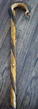 Load image into Gallery viewer, Gift Cane Walking Stick Canes Sticks Reed Staff Wood Wooden Hand-Carved Carving Handmade Cane Accessories ( Cobra brown )
