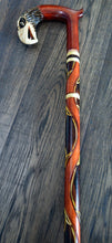 Load image into Gallery viewer, Gift Cane Walking Stick Canes Sticks Reed Staff Wood Wooden Hand-Carved Carving Handmade Cane Accessories ( Eagle )
