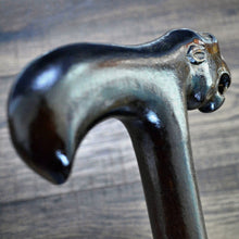 Load image into Gallery viewer, Gift Cane Walking Stick Canes Sticks Reed Staff Wood Wooden Hand-Carved Carving Handmade Cane Accessories ( Jaguar )
