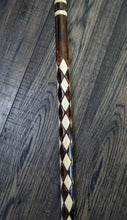 Load image into Gallery viewer, Gift Cane Walking Stick Canes Sticks Reed Staff Wood Wooden Hand-Carved Carving Handmade Cane  Accessories ( Poodle white )

