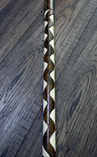 Load image into Gallery viewer, Gift Cane Walking Stick Canes Sticks Reed Staff Wood Wooden Hand-Carved Carving Handmade Cane  Accessories ( Badger )
