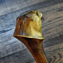 Load image into Gallery viewer, Gift Cane Walking Stick Canes Sticks Reed Staff Wood Wooden Hand-Carved Carving Handmade Cane  Accessories ( Beaver )
